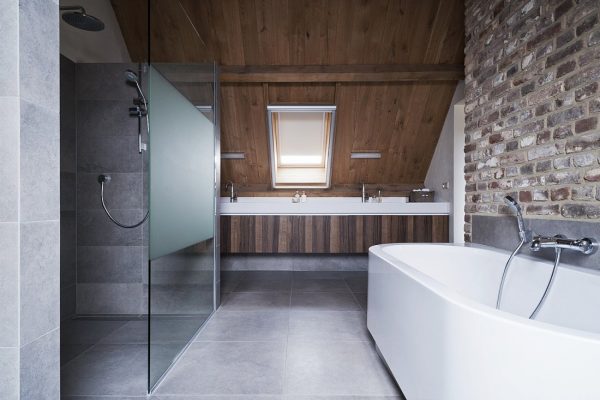 Authentieke moderne badkamer