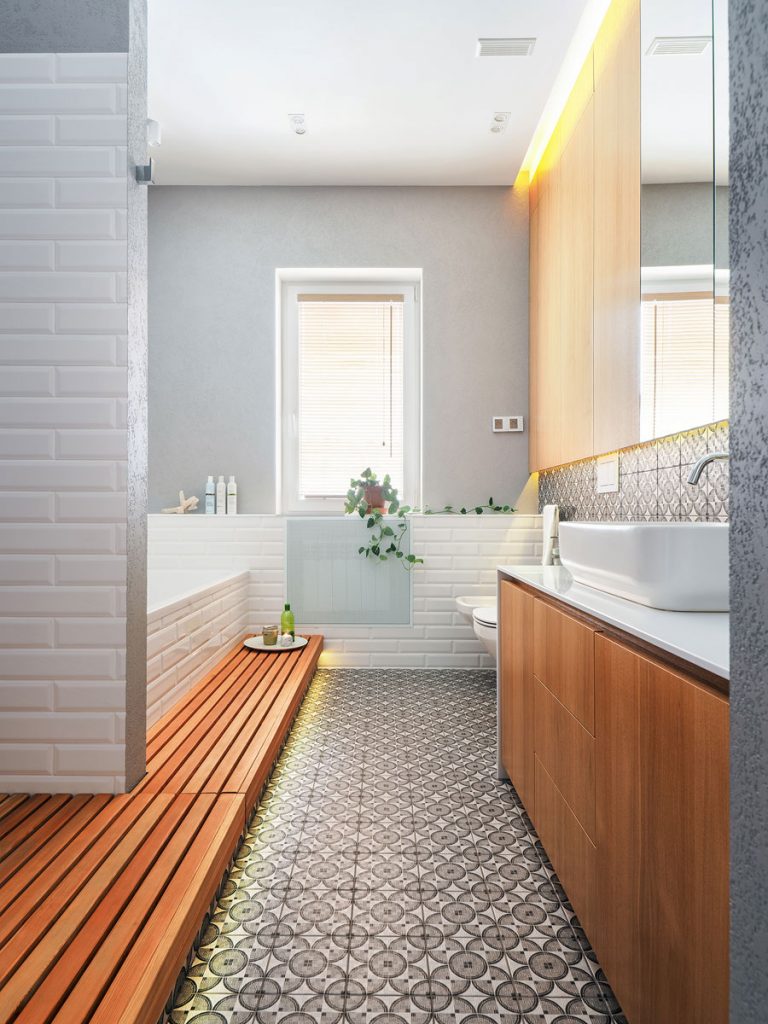 badkamer plafond strak