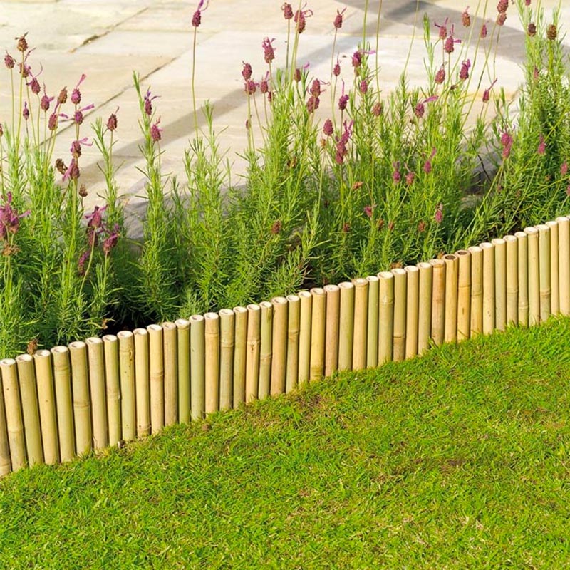 borderrand ideeën tuin bamboe