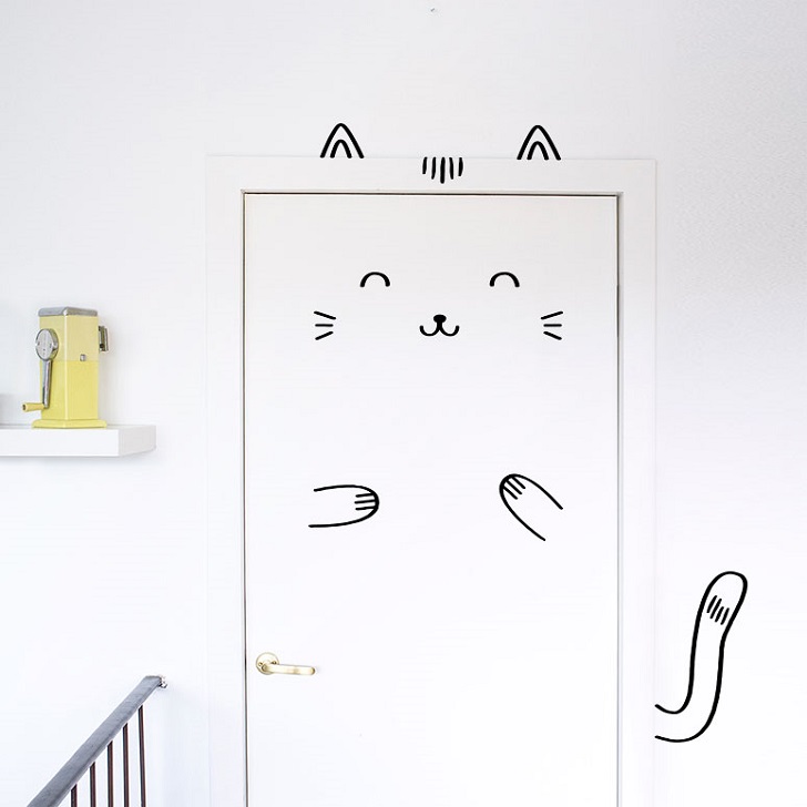 deur decoreren stickers deur decoreren stickers