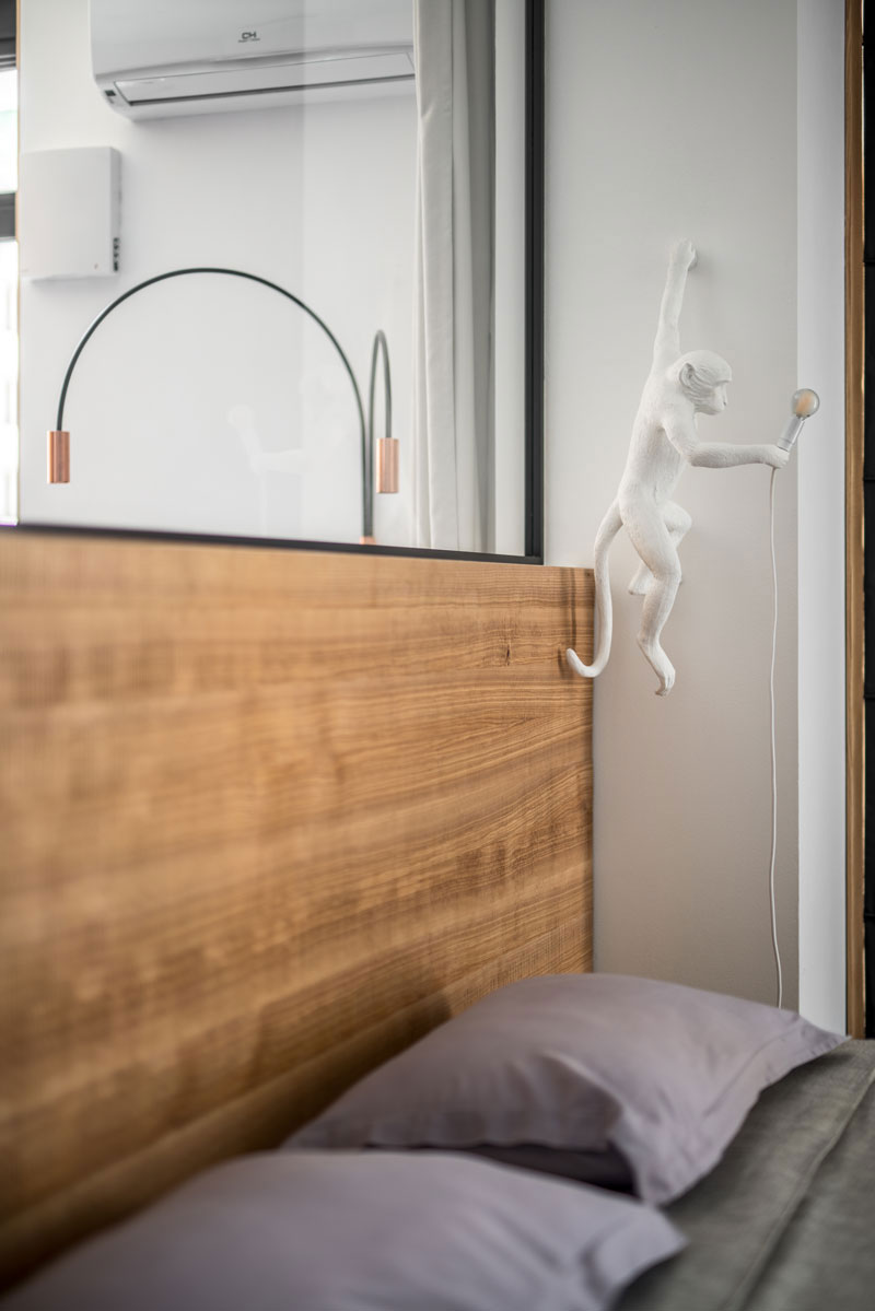 Deze moderne slaapkamer heeft het allemaal!