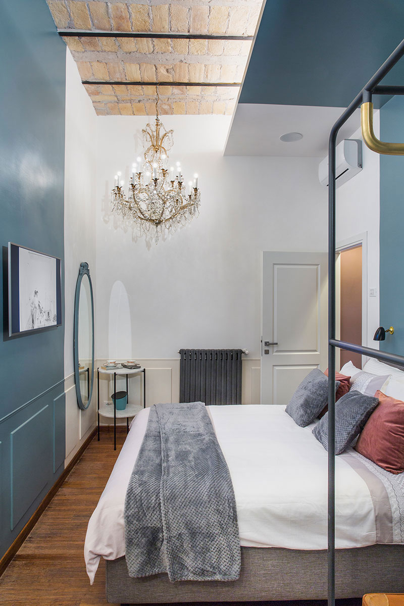 Deze slaapkamer is ingericht als de kamer van een luxe boutique hotel!