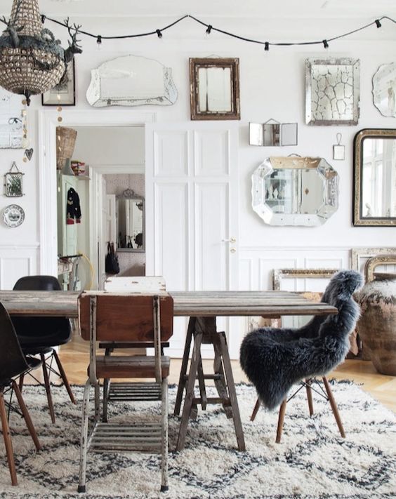 Collages van lijsten