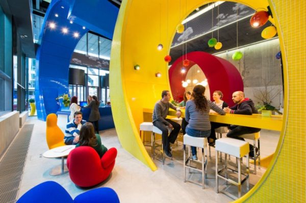 Google hoofdkantoor in Dublin
