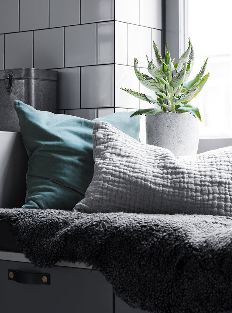 Het mooie gekleurde appartement van Zweedse architect Andreas Part