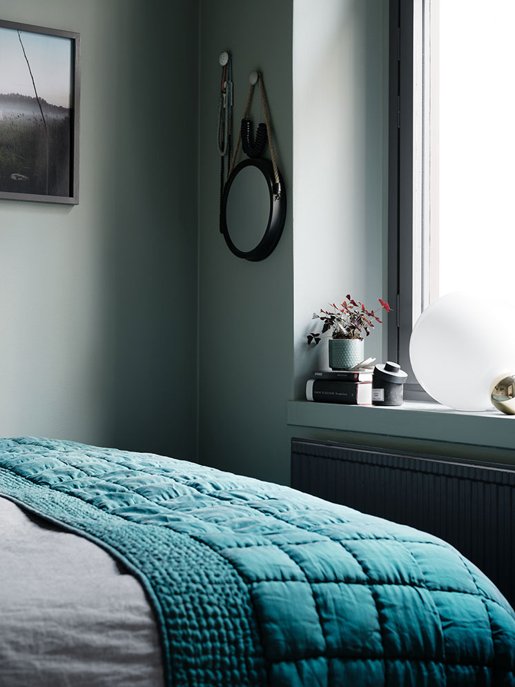 Het mooie gekleurde appartement van Zweedse architect Andreas Part