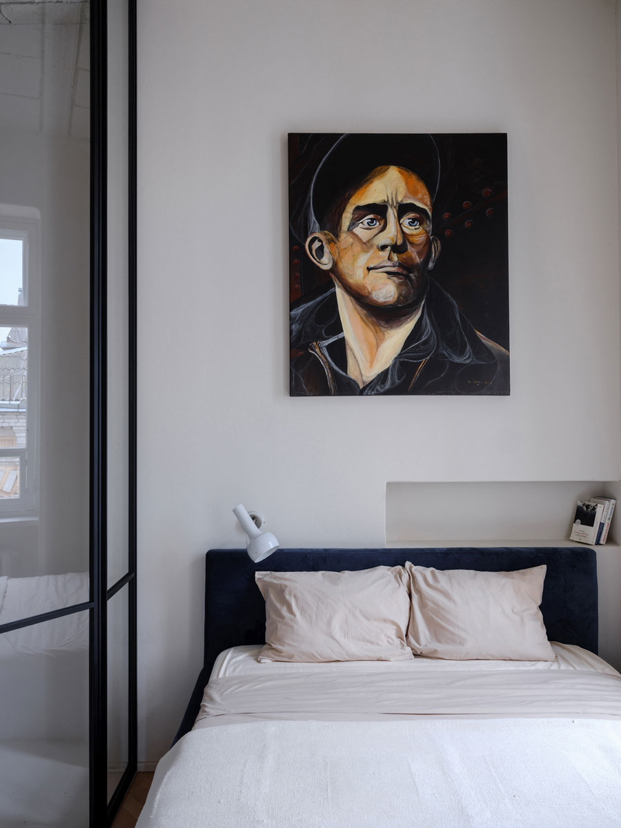 Het mooie karakteristieke vintage appartement van filmregisseur Marc Raymond Wilkins