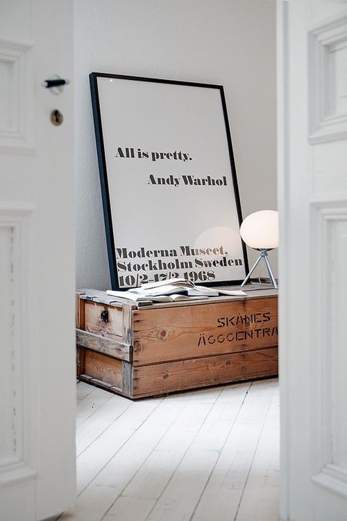 Houten kist inspiratie