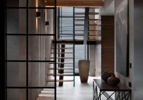 Houten plafond