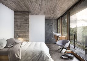 Houten plafond