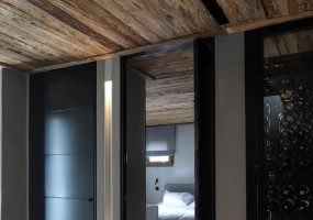 Houten plafond