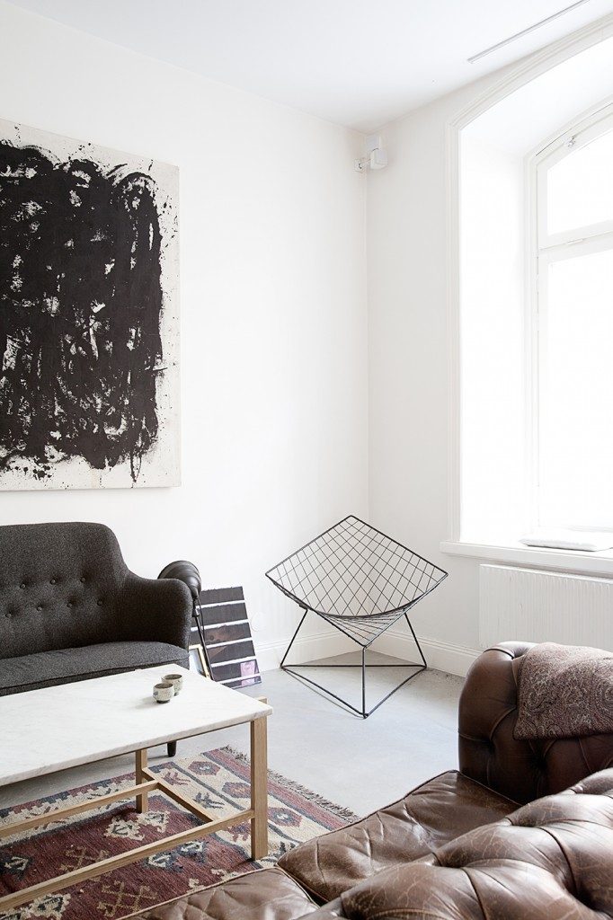 Industrieel appartement met vintage & Scandinavisch design