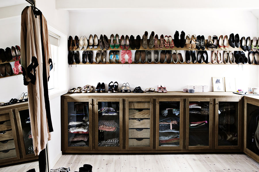 inloopkast inspiratie glazen kastdeuren