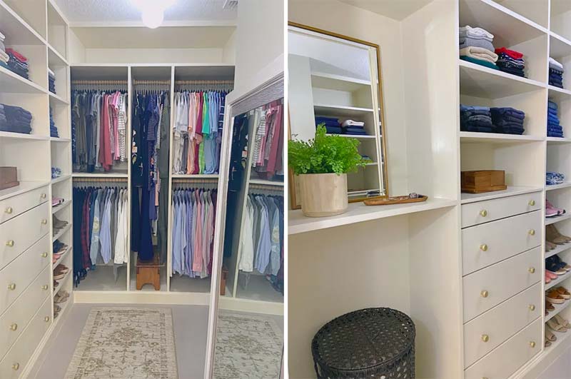 inloopkast maken van scratch