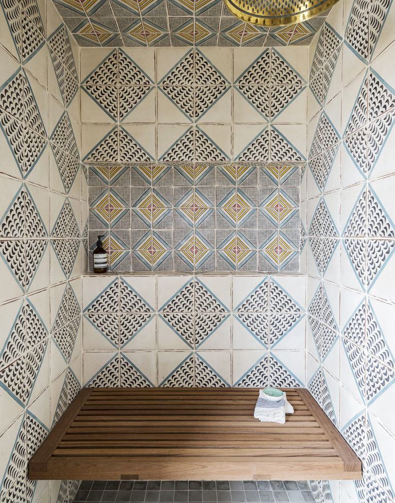 Inspirerend mooie badkamer van een woonboerderij
