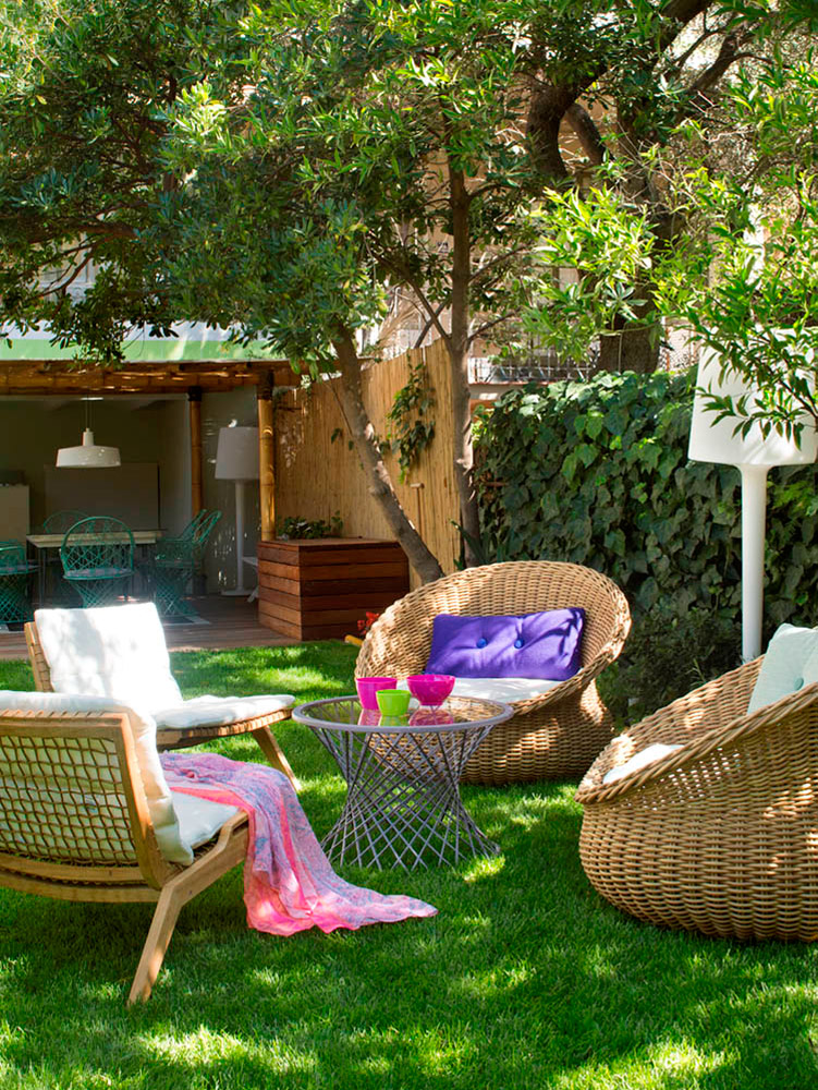 Interieur waar het klassieke Art nouveau met modern is gecombineerd