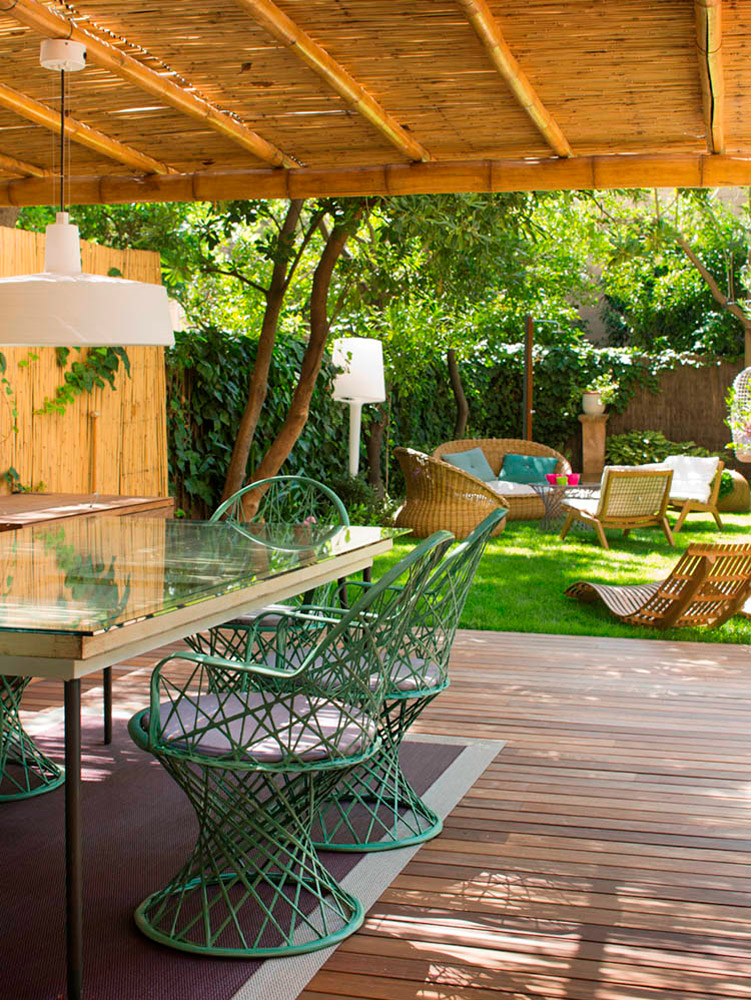 Interieur waar het klassieke Art nouveau met modern is gecombineerd