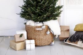 Kerstboom in een klein appartement
