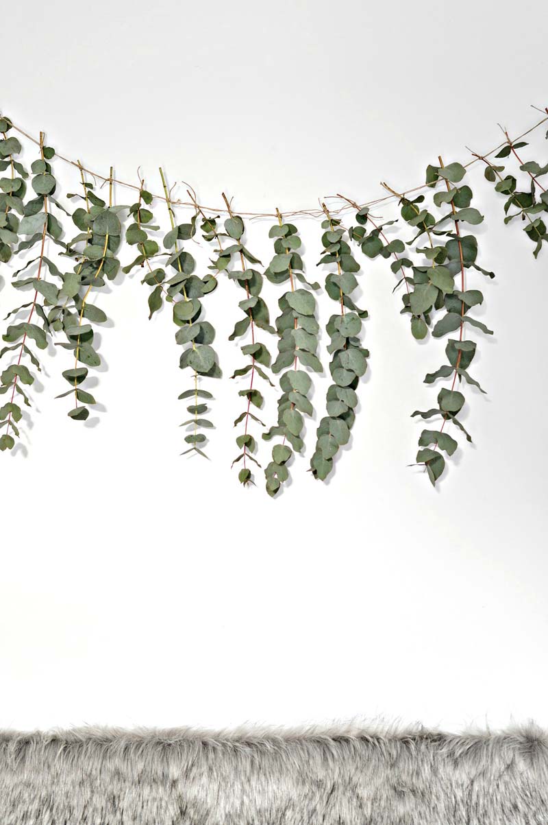 kerstdecoratie ideeën Eucalyptus slinger