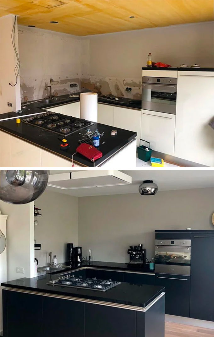 Keuken wrappen, spuiten of nieuwe Keukenfrontjes? - HOMEASE