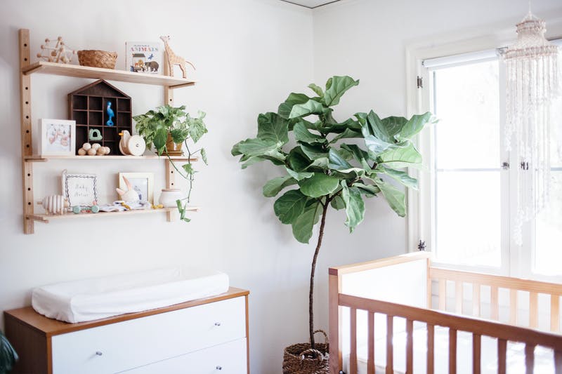 De kinderkamer van Adam en Edie is geïnspireerd door de Montessori methode