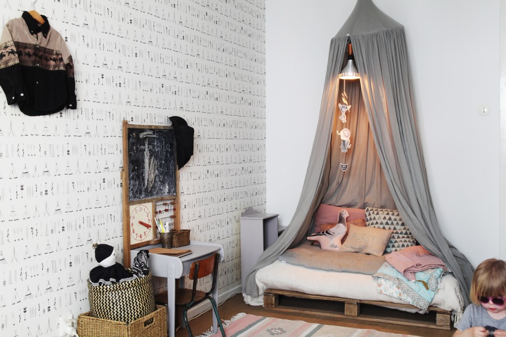 Loungehoek in de kinderkamer