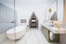 Klassieke badkamer met een modern tintje