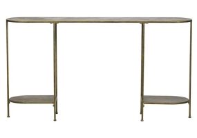 klassieke sidetable achter bank