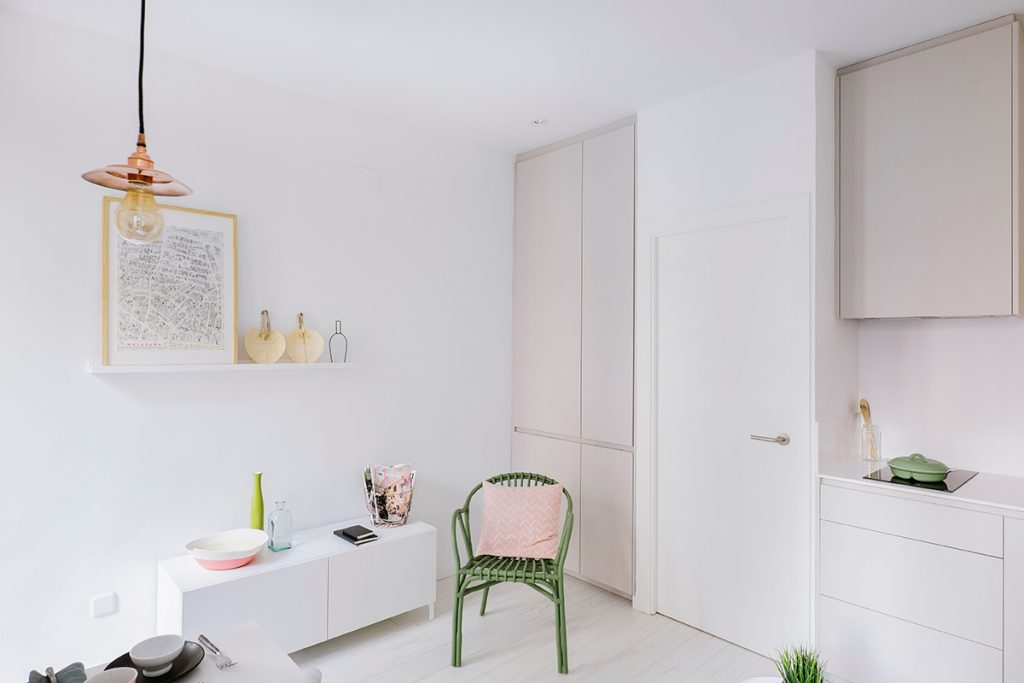 Klein appartement van 24m2 uit Madrid
