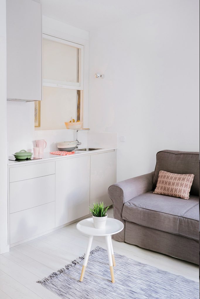 Klein appartement van 24m2 uit Madrid