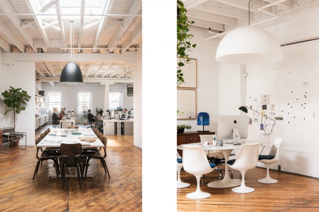 Loft kantoor van Elizabeth Roberts Architecture & Design