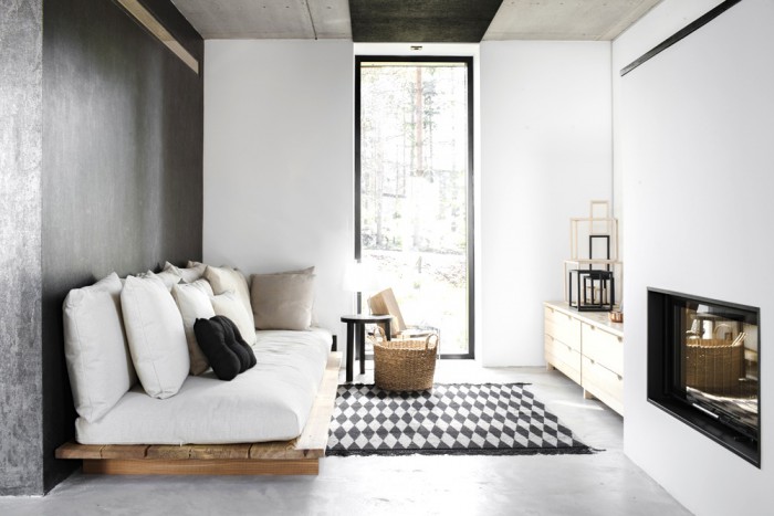 Verbazingwekkend Loungebank maken in woonkamer | HOMEASE RX-49