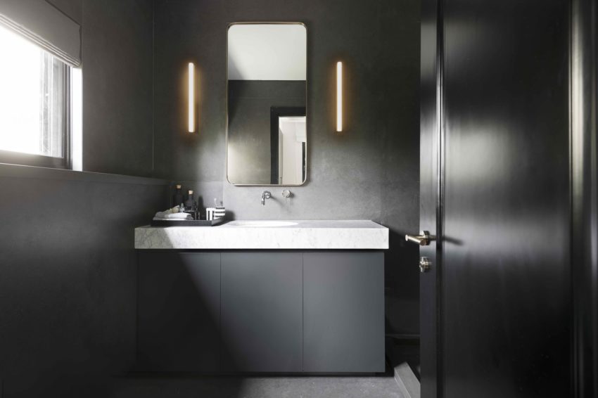 luxe badkamer donkergrijs