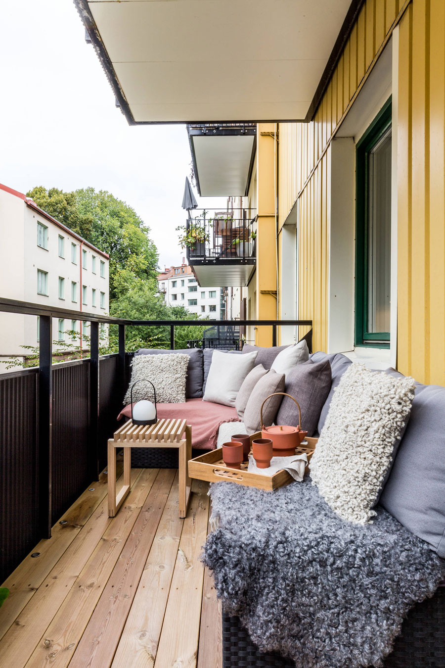 Met zo'n fijn balkon heb je geen tuin nodig!