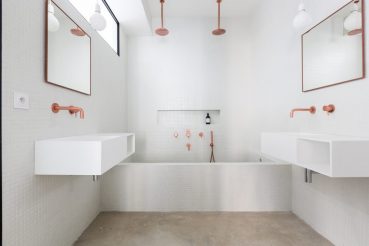 Minimalistisch chique badkamer