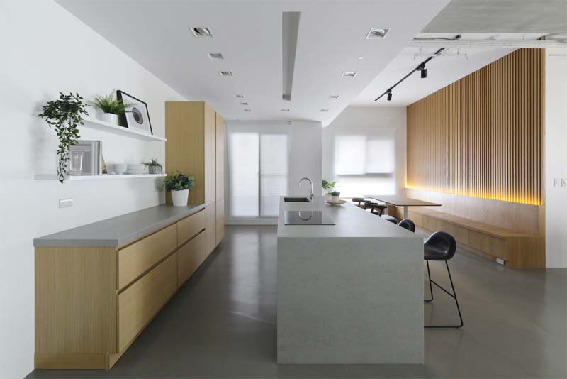 minimalistisch interieur japans industrieel chic