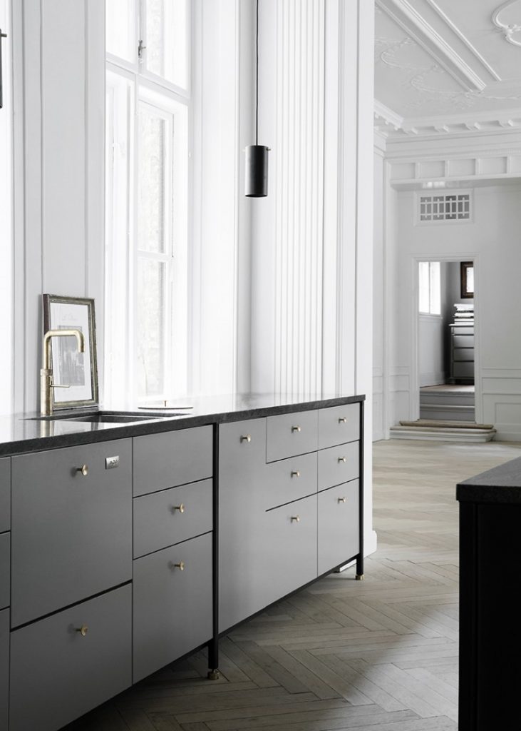 Moderne klassieke keuken van KBH Kopenhagen Møbelsnedkeri