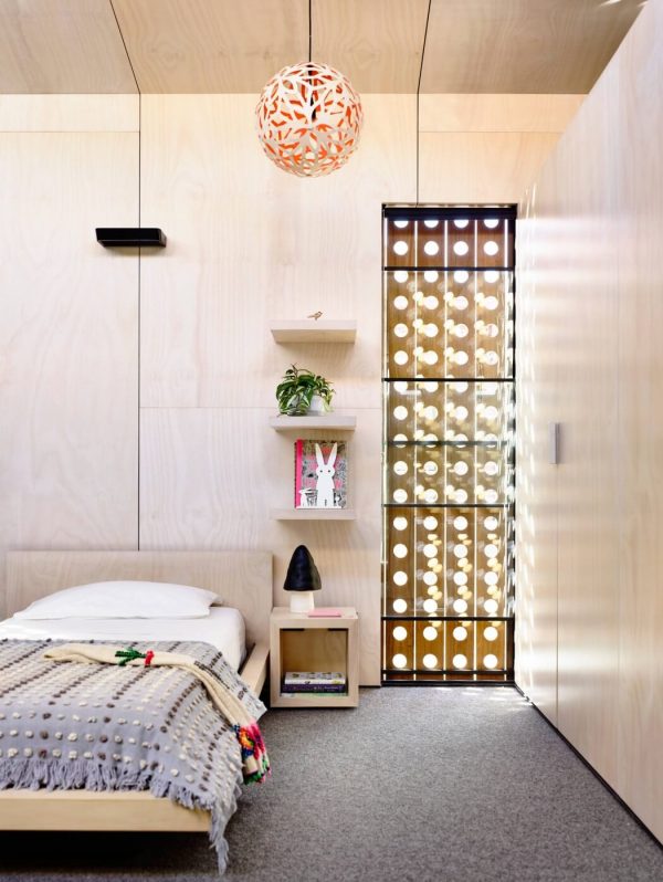 Moderne slaapkamer door Schulberg Demkiw Architects