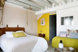 De mooiste slaapkamer van Hotel Henriette in Parijs