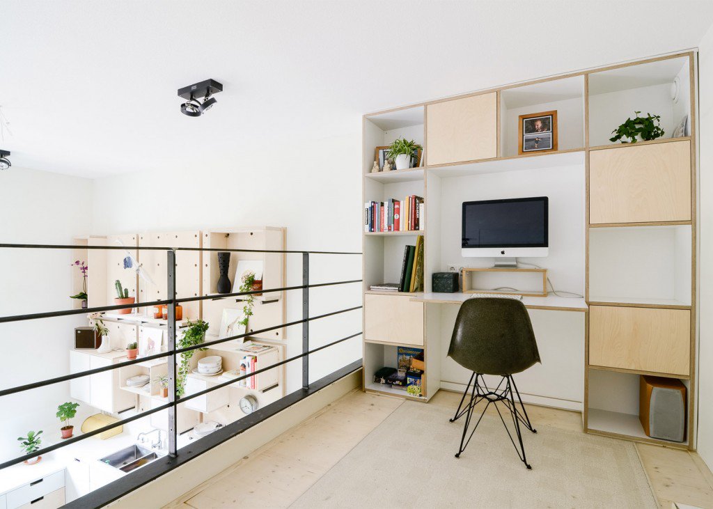 Van oude school tot loft appartement voor jong gezin