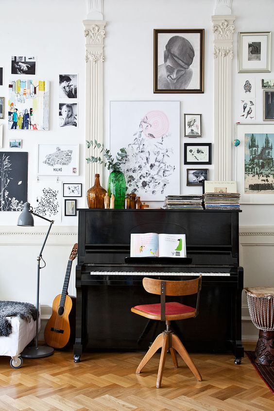 Piano in huis Piano in huis