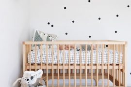 Polka dots muur