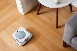 robotstofzuiger met dweilfunctie