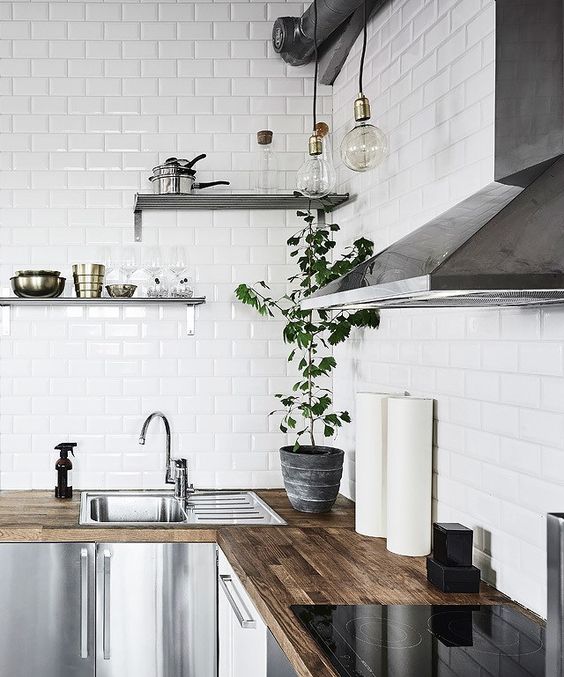 roestvrijstalen-keuken-houten-blad roestvrijstalen-keuken-houten-blad