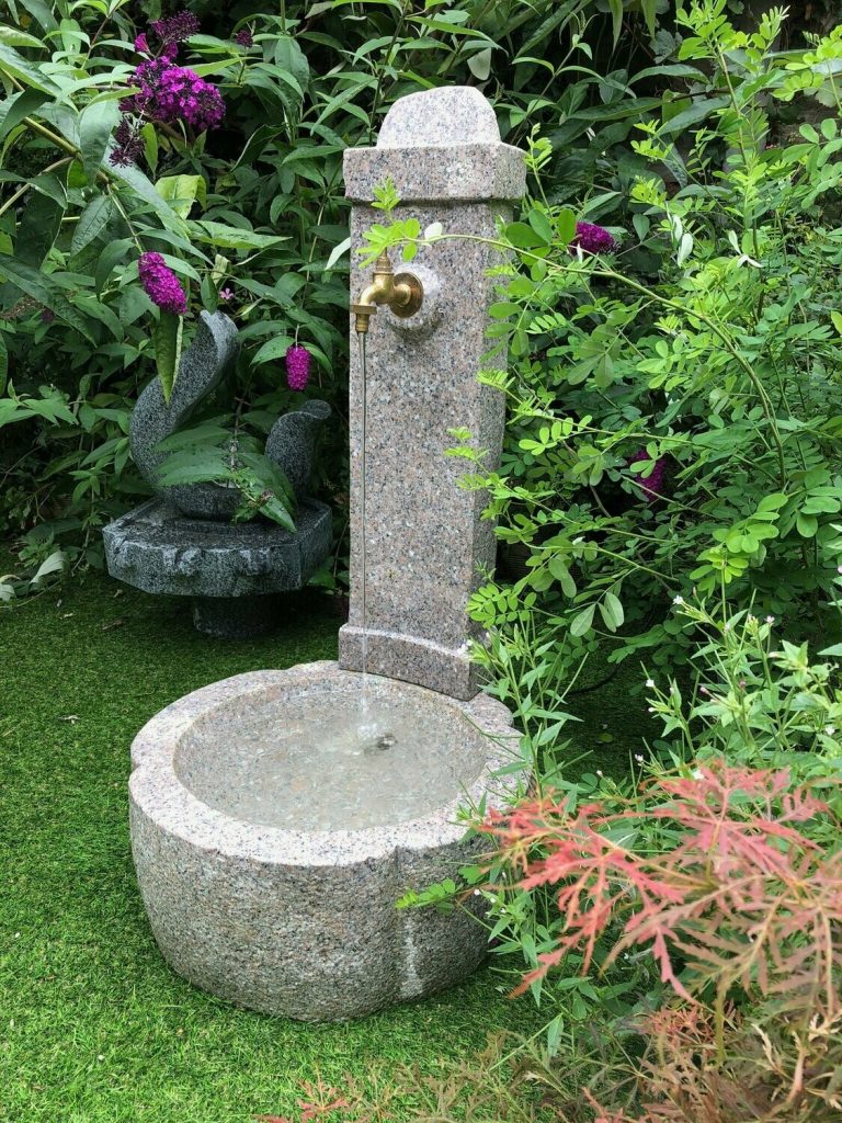 romantische tuin waterornament