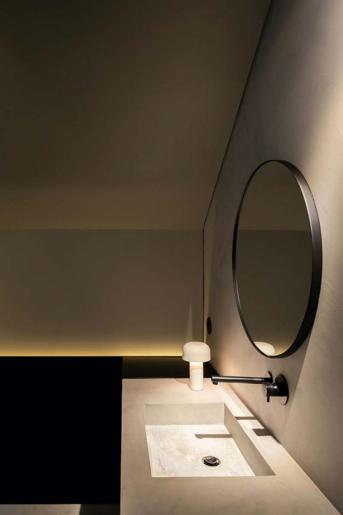 ronde spiegel badkamer