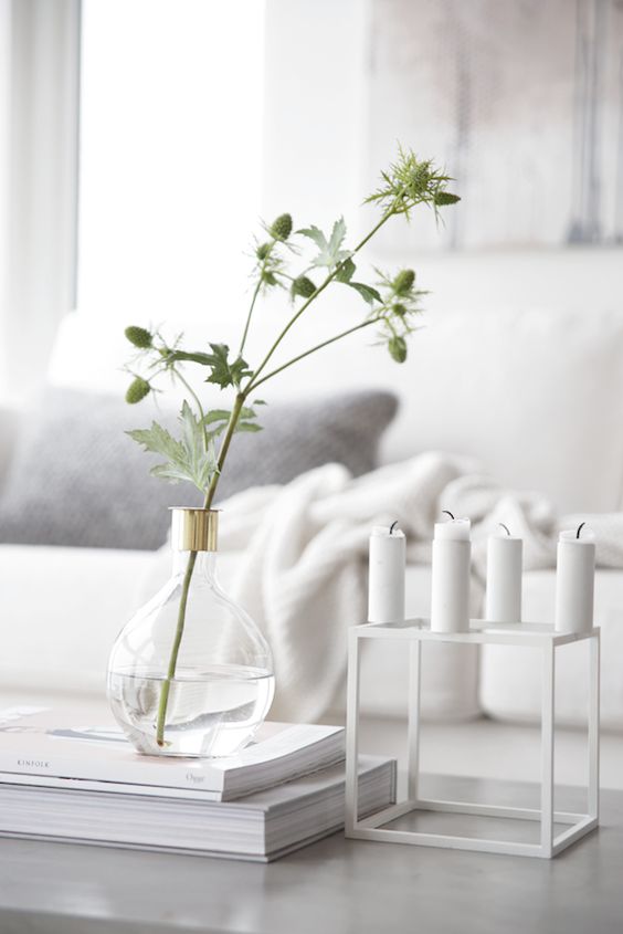 Salontafel decoreren