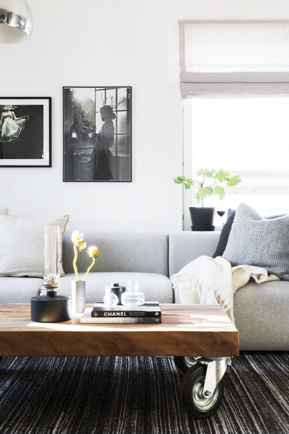 Salontafel decoreren