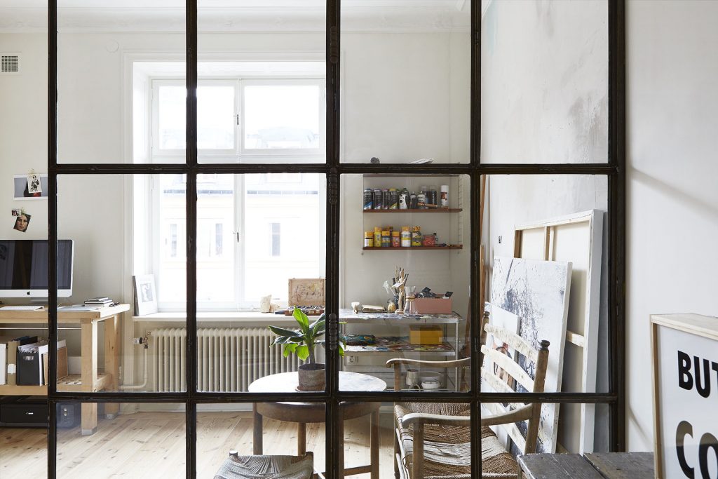Scandinavisch appartement met de mooiste vintage vondsten