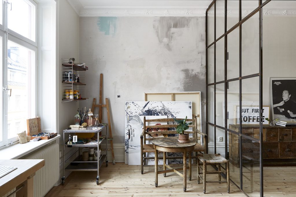 Scandinavisch appartement met de mooiste vintage vondsten
